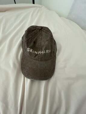 SkinPharm Plano Embroidered Washed Dad Hat Baseball Cap